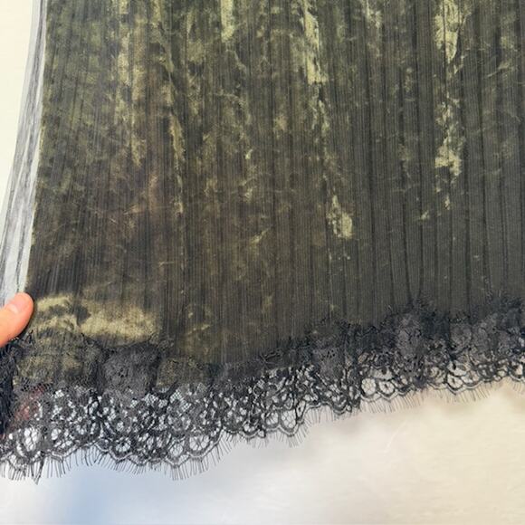 Womens Dark Fairy Grunge Skirt Size M Fairy Mesh Velvet Whimsigoth Gobolincore - Picture 6 of 15